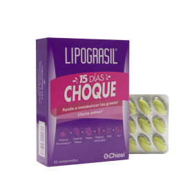 Lipograsil 15 Das Choque control de peso 45 comprimidos - Lipograsil