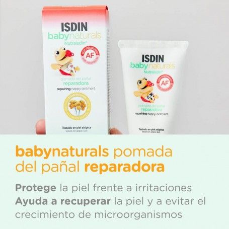 Pomada para la dermatitis del pañal Isdin Babynaturals: Protección