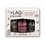 Estuche de Esmalte Gel de Uñas con +Top Coat 3D Esmalte Color 210 y 211 - Laq colours