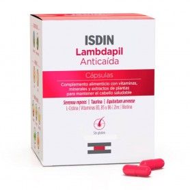 Lambdapil Complemento Alimenticio Anticaída del Cabello 60 Cápsulas - Isdin