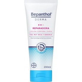 Bepanthol Derma Reparadora Loción Corporal Piel Muy Seca y Sensible Uso Diario 200 ml - Bayer