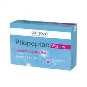 Genové Pilopeptan Woman Complementos alimenticios fortalecedores de cabello 30 Comprimidos - Genové