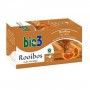 Bie3 Rooibos Con Naranja Infusión sin teína ni cafeína 25 Bolsas - Bie3