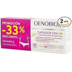 Oenobiol DUPLO Captador 3 en 1 Plus Pérdida de Peso, 2x60 Cápsulas