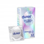 Durex Invisibles Extra Lubricados 12 Preservativos - Durex