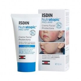 Nutratopic Pro-AMP Crema Facial Piel atópica 50 ml - Isdin