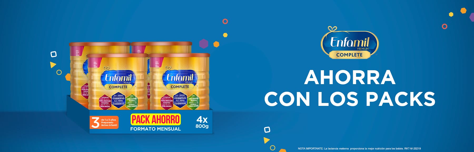 Packs Enfamil con descuento